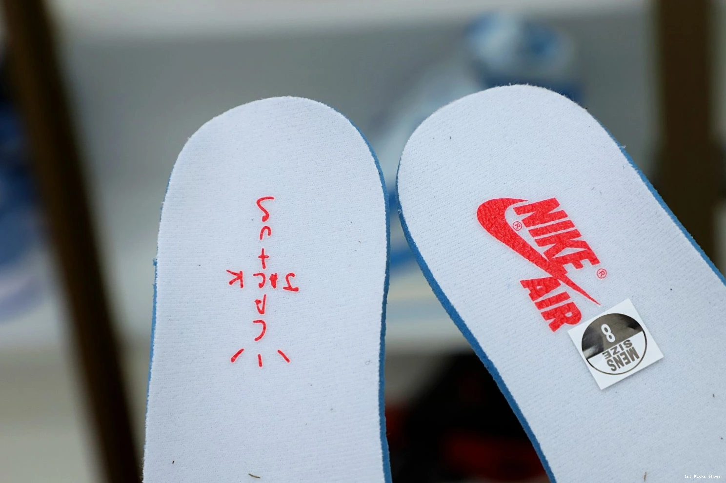 1st Kicks HIGH RETRO Popular SCOTT 1989 AIR TRAVIS JORDAN OG Kimikick 1 'MOCHA' X 1106